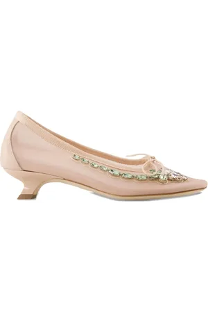 Simone Rocha 30mm crystal-embellished pumps
