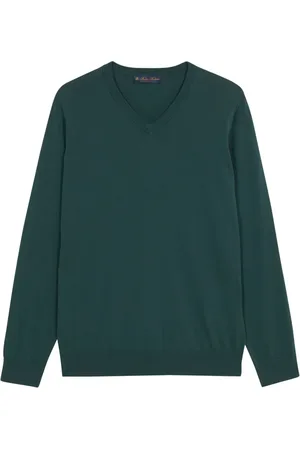 Brooks Brothers V-neck cotton jumper