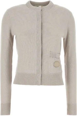 Fendi Knitted front-pocket cardigan