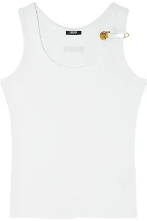 VERSACE Safety Pin tank top