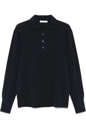 Cruciani Fine-ribbed polo shirt