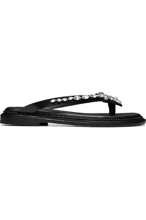 Simone Rocha Crystal-embellished slides