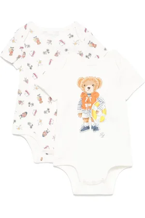 Ralph Lauren Cotton babygrow set