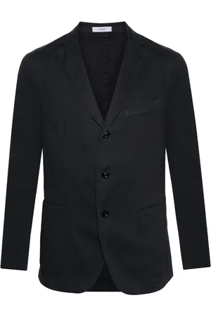 Boglioli Single-breasted cotton blazer