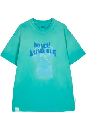 Izzue Teddy bear-print cotton T-shirt