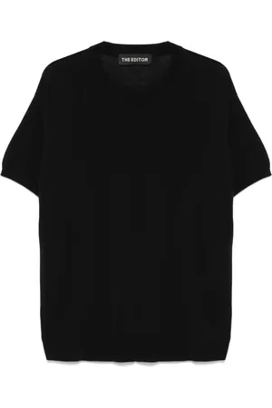 THE EDITOR Knitted T-shirt