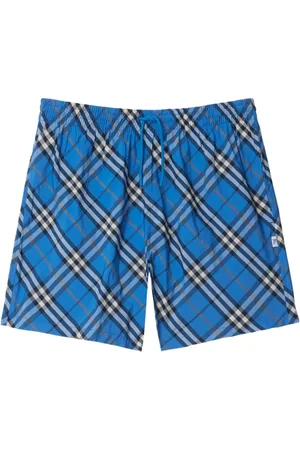 Burberry Checked swim shorts