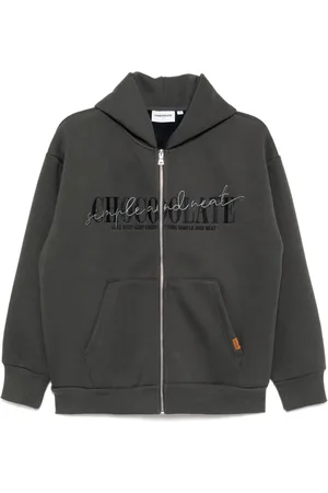 Chocoolate Logo zip-up hoodie