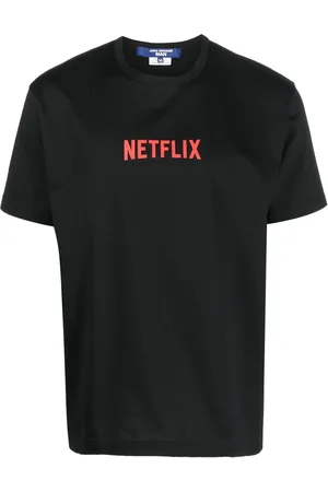 JUNYA WATANABE Netflix-print cotton T-shirt