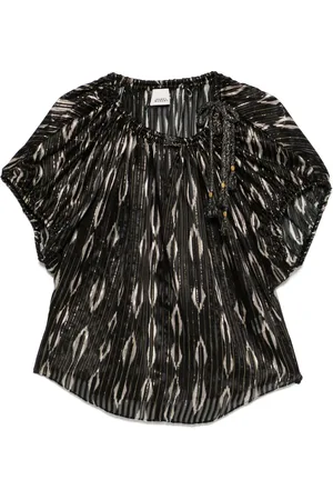 Isabel Marant Metallic-threading blouse