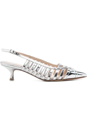 ANNA F. 40mm slingback pumps