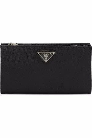 Prada Triangle logo wallet