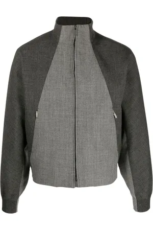 Thom Browne Virgin wool panelled jacket