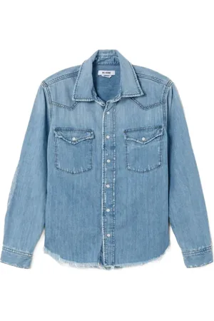 RE/DONE Distressed denim shirt