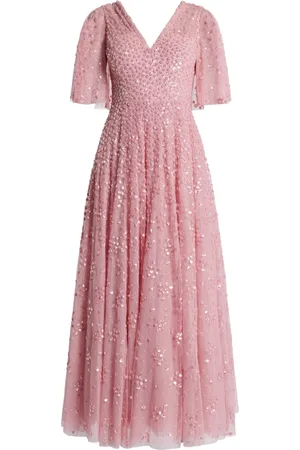 Needle & Thread Sequin-embellished dress
