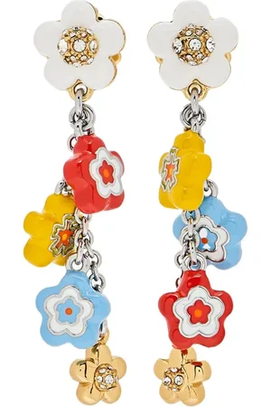 Marc Jacobs The Enamel Wild Daisy Statement earrings