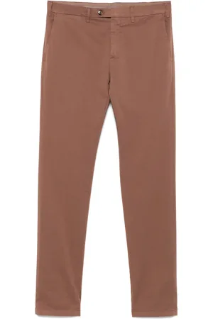 CANALI Stretch-cotton chino trousers