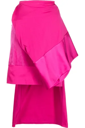 UNDERCOVER Asymmetric midi skirt