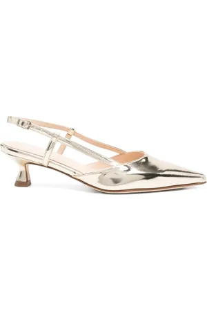 ANNA F. 50mm leather pumps