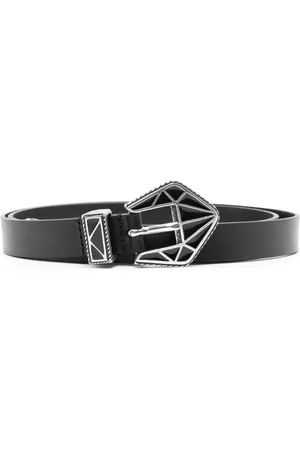Isabel Marant Coraline geometric-buckle leather belt