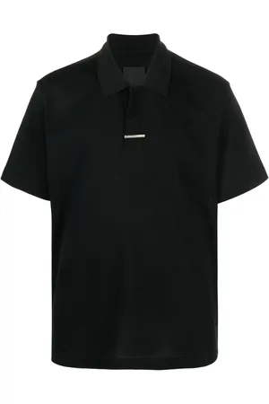 Givenchy Logo-plaque cotton polo shirt