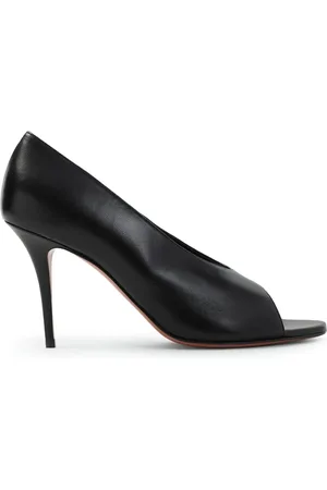 Amina Muaddi Leather pumps