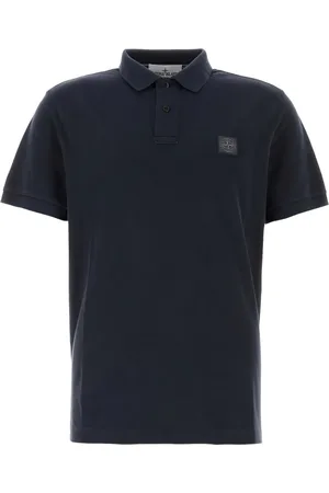 Stone Island Compass-appliqu?? polo shirt