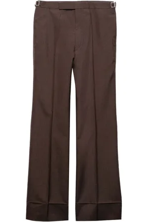 Prada Mohair wool-blend trousers