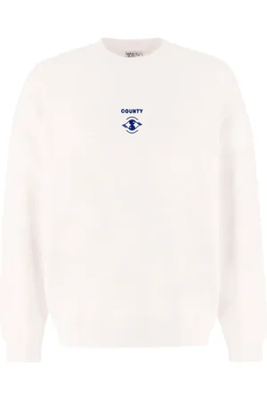 MARCELO BURLON Poster Eye sweatshirt