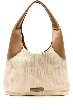 THEMOIRÈ Ninfa straw shoulder bag