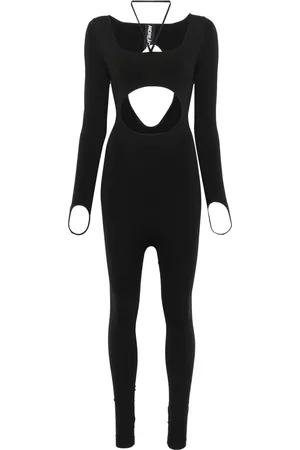 andre damo Sculpting jersey jumpsuit