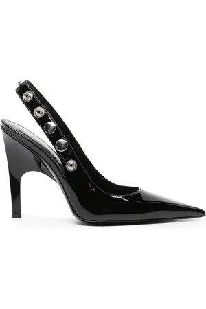 The Attico 105mm stud-embellished patent leather pumps