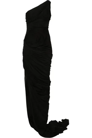 Rick Owens Draped one-shoulder maxi dress