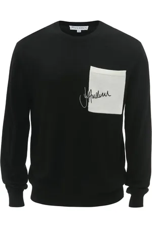 J.W.Anderson Logo-embroidered crew-neck jumper