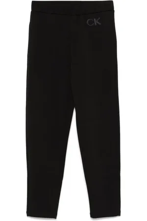 Calvin Klein Satin-CK tailored sweatpants