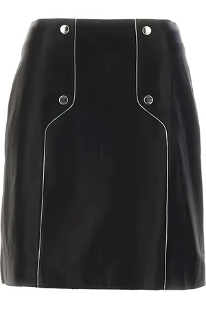 HUGO BOSS Leather mini skirt