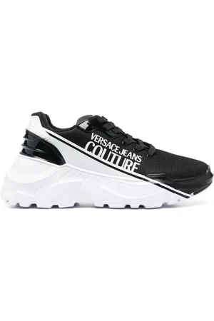 VERSACE Logo-detail chunky sneakers