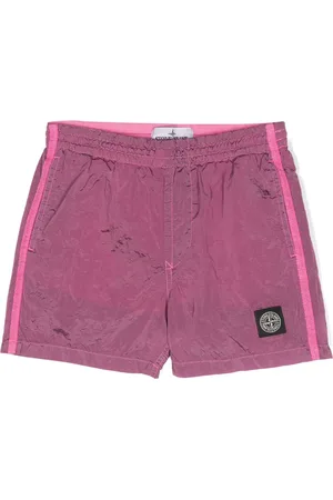 Stone Island Compass-motif swim shorts