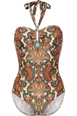 ZIMMERMANN Ottie paisley-print swimsuit