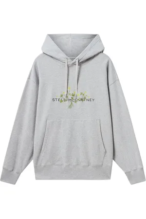 Stella McCartney Floral-embroidery hoodie