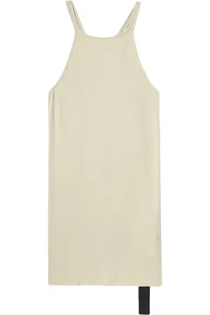 Rick Owens Halterneck cotton tank top