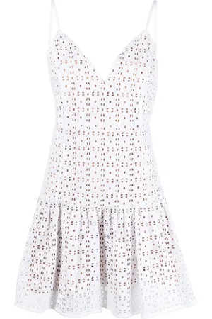 Michael Kors Sangallo eyelet mini-dress