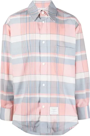 Thom Browne Checked oversized shirt