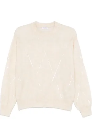 Brunello Cucinelli Sequin-embellished sweater