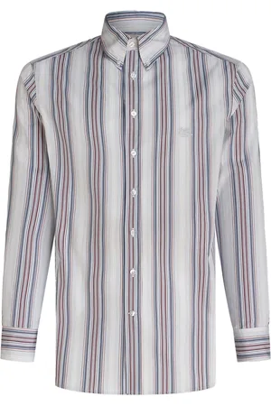 Etro Stripe-pattern cotton shirt