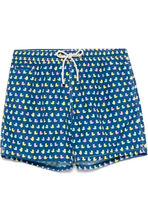 MC2 SAINT BARTH Ducky Pastel-print swim shorts