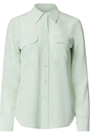 Equipment Silk long-sleeve shirt
