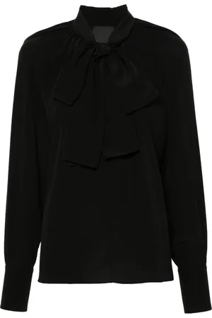 Givenchy 4G silk crepe blouse