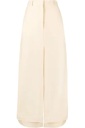 Lanvin A-line slit maxi skirt