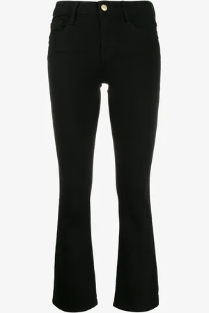 Frame Slim-fit cropped jeans